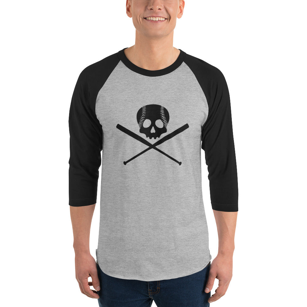 3/4 sleeve raglan shirt