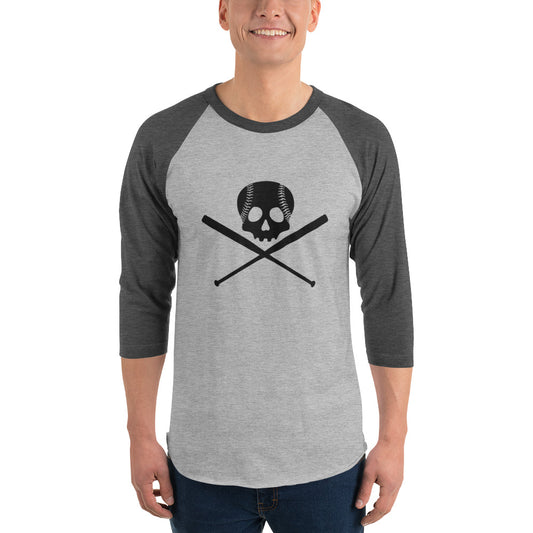 3/4 sleeve raglan shirt