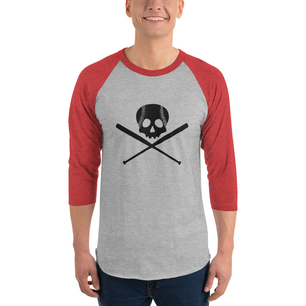 3/4 sleeve raglan shirt